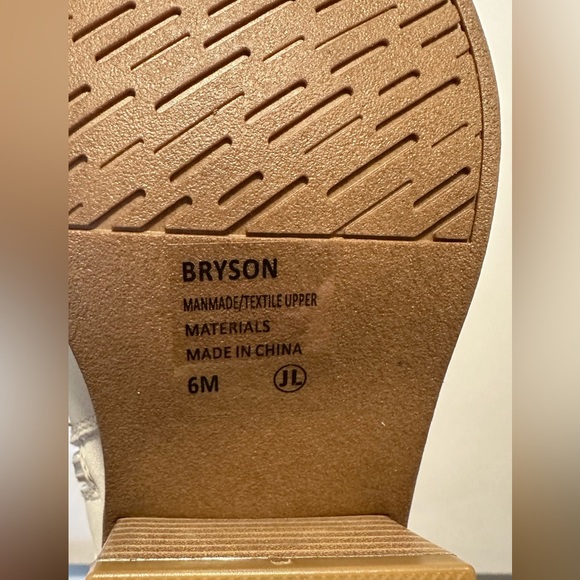 Pop Womens Bone Bryson Stacked Heel Cowboy Boots NWT Size 6 - Picture 3 of 8